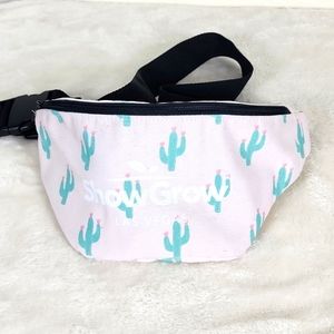 Showgrow Las Vegas Cactus Canvas Fanny Pack